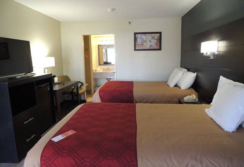 غرفه قياسيه سريرين مزدوجين, Econo Lodge Freeport  Brunswick Area