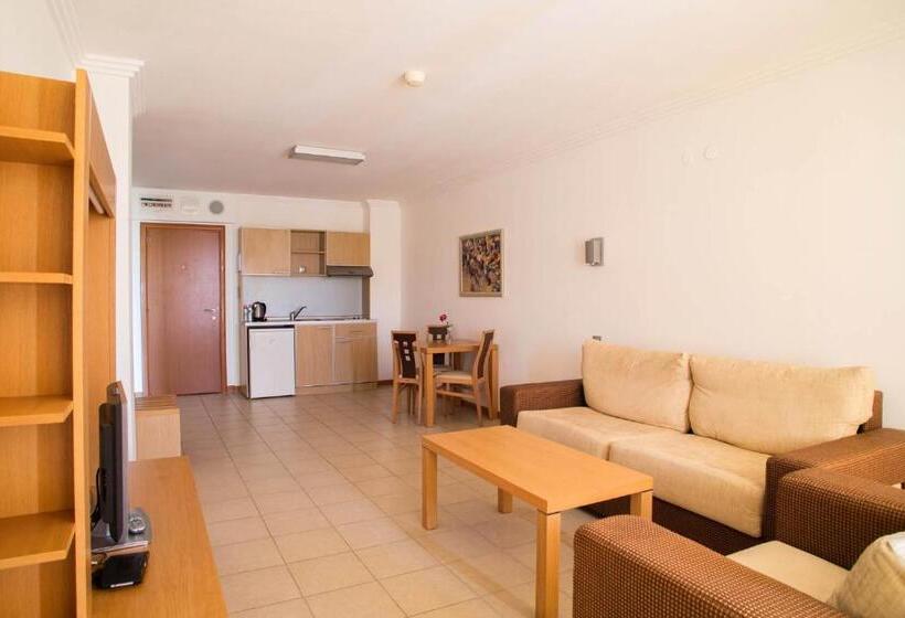 דירה בת חדר שינה 1 עם מרפסת, Emerald Beach Resort & Spa