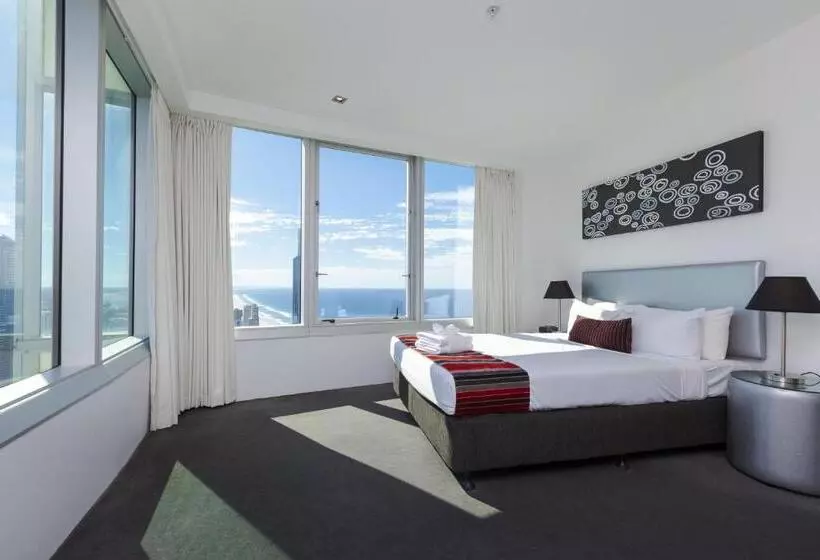 آپارتمان 3 خوابه با چشم‌انداز دریا, Q1 Resort & Spa