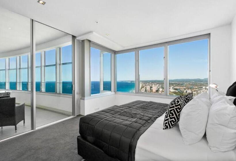 דירת פנטהאוז 1 חדרי שינה, Q1 Resort & Spa