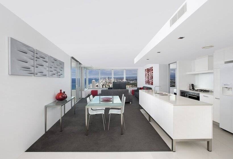 דירת חדר נוף לים, Q1 Resort & Spa