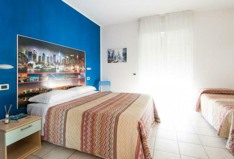 اتاق استاندارد سه نفره, Villa Cesare B&b