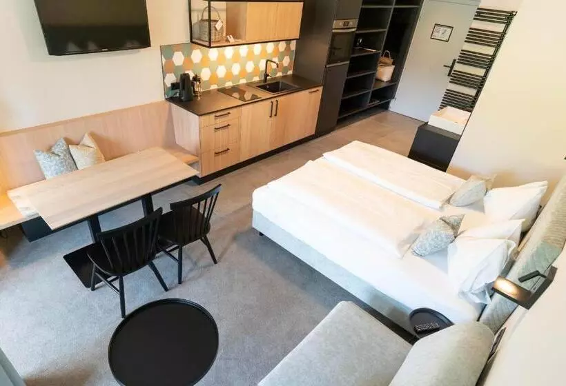 景色の見える一ベッドルームアパートメント, Apart & Suiten Hotel Weiden