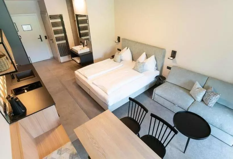 景色の見える一ベッドルームアパートメント, Apart & Suiten Hotel Weiden