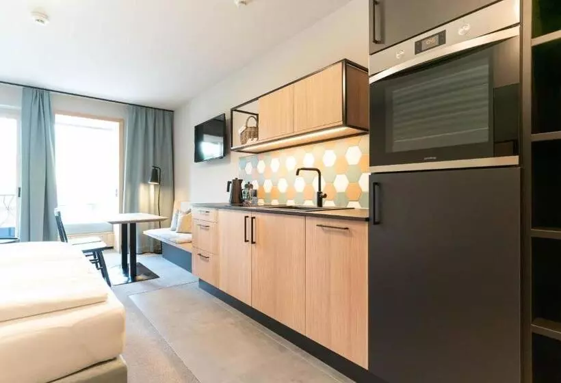 景色の見える一ベッドルームアパートメント, Apart & Suiten Hotel Weiden