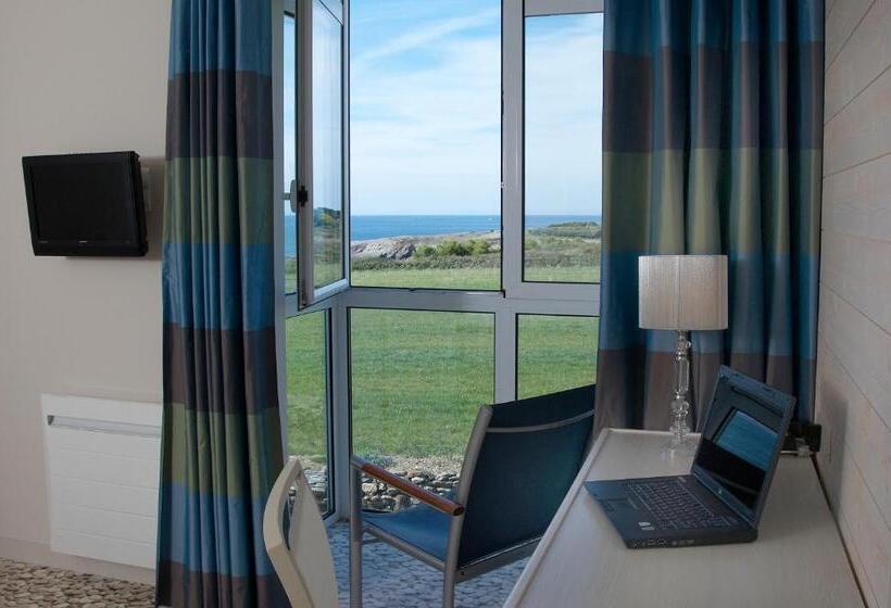 חדר סטנדרט נוף לים, Logis Hôtel Vent D Iroise