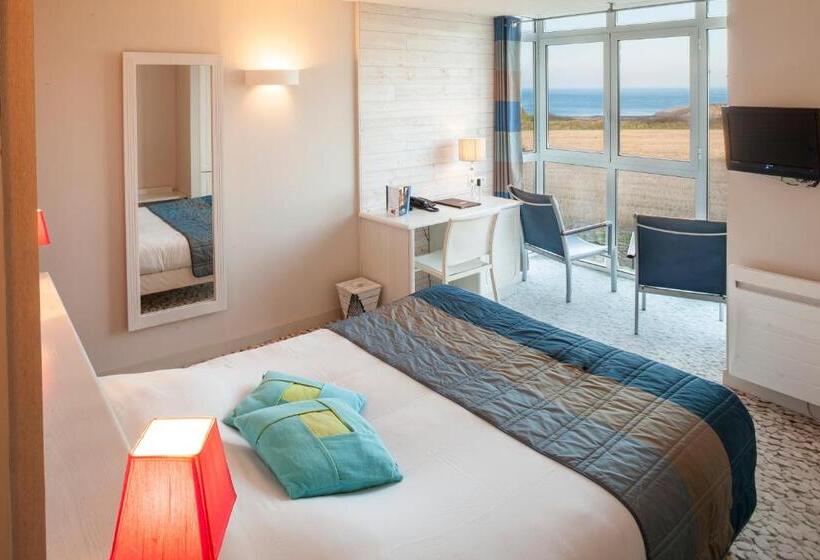 חדר סטנדרט נוף לים, Logis Hôtel Vent D Iroise