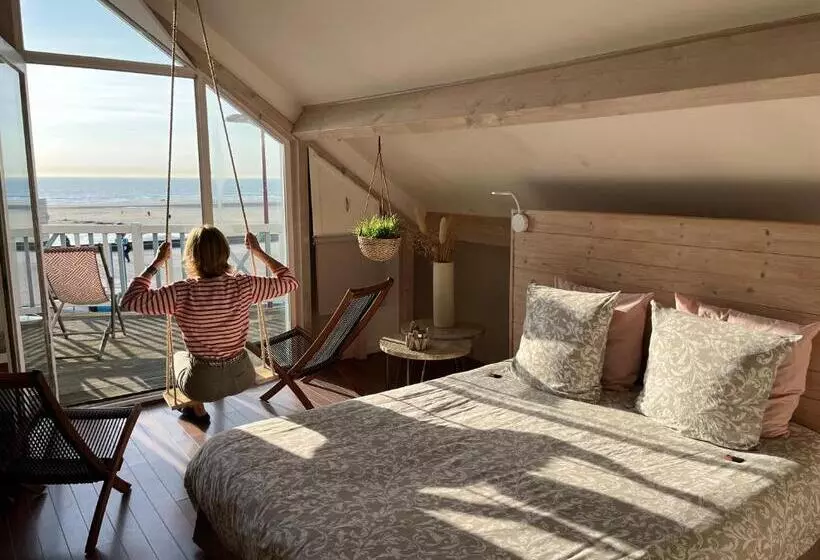 Deluxe-huone Merinäkymä, Villa Trémail   La Plage Au Pied De Votre Chambre