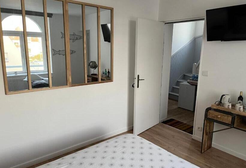 Номер Стандарт Внутренний, Villa Trémail   La Plage Au Pied De Votre Chambre