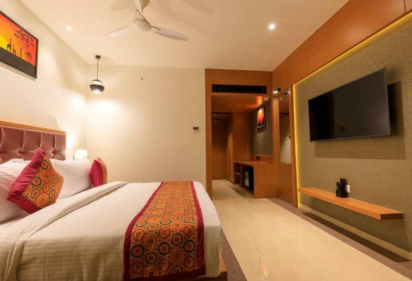 חדר דלוקס, Lords Eco Inn Jamnagar - Apple Gate