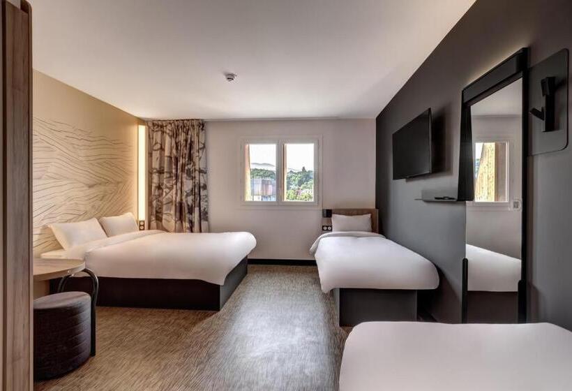 4인용 스탠다드 룸, B&b Hotel Evian Publier
