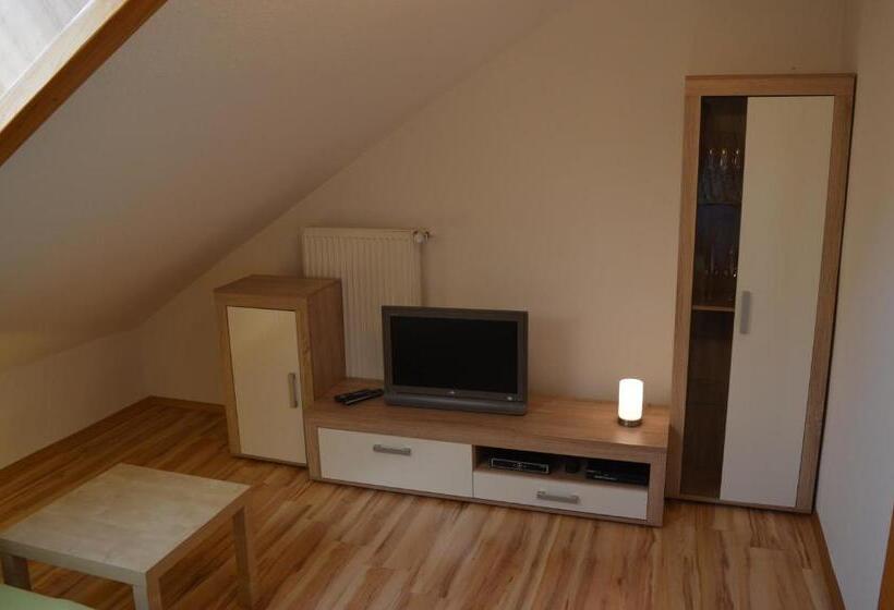 バルコニー付き1ベッドルームアパートメント, Ferienwohnungen Kilianmühle