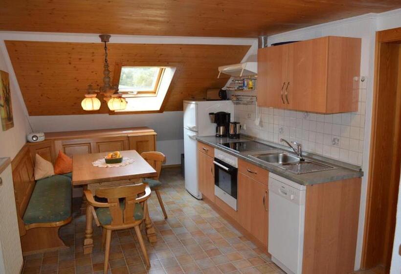 バルコニー付き1ベッドルームアパートメント, Ferienwohnungen Kilianmühle