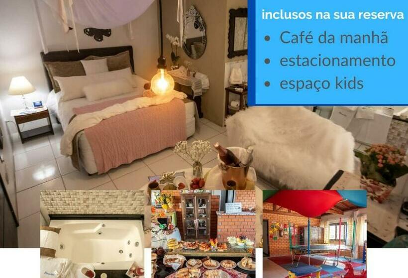 带大床的套房, Pousada Oceano