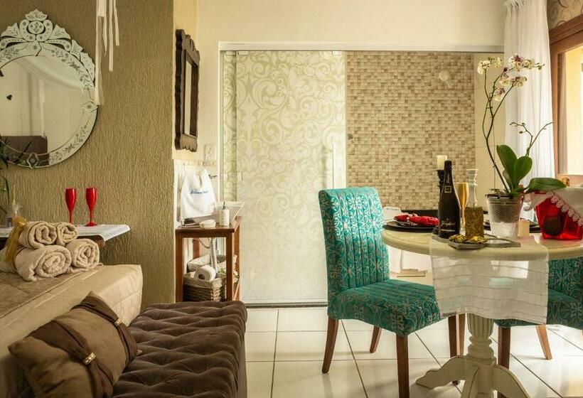 带大床的套房, Pousada Oceano