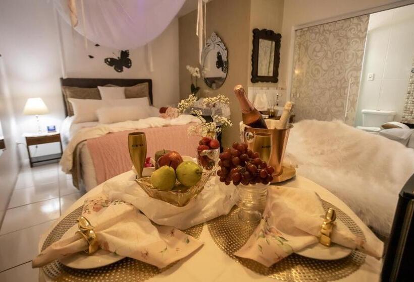 带大床的套房, Pousada Oceano