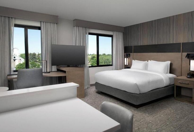 اتاق استاندارد با تخت بزرگ, Residence Inn By Marriott Bozeman Downtown