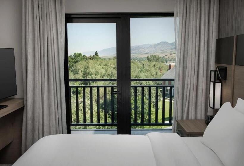 اتاق استاندارد با تخت بزرگ, Residence Inn By Marriott Bozeman Downtown