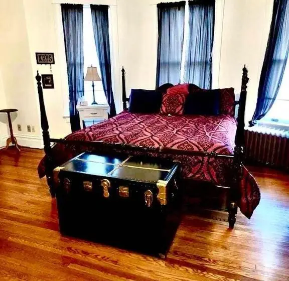 キングサイズベッドのスタンダードルーム, Historic 1912 Hoover House Bed And Breakfast