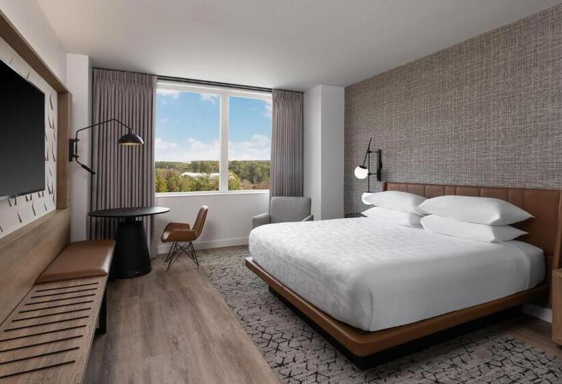 غرفة كلاسيكية سرير كينج, Sheraton Flowood The Refuge Hotel & Conference Center