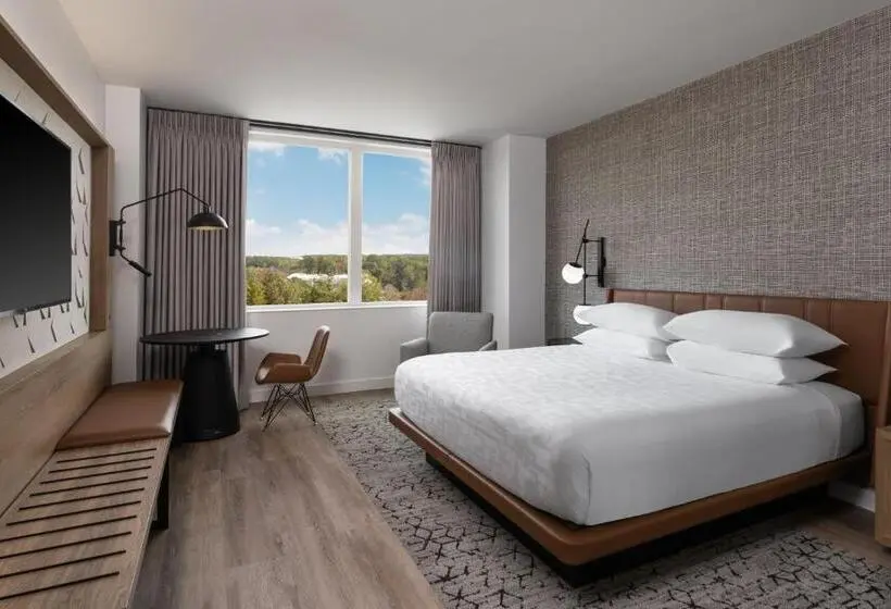 キングサイズベッドのクラシックルーム, Sheraton Flowood The Refuge Hotel & Conference Center
