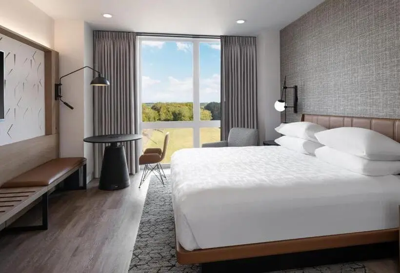 キングサイズベッドのクラシックルーム, Sheraton Flowood The Refuge Hotel & Conference Center