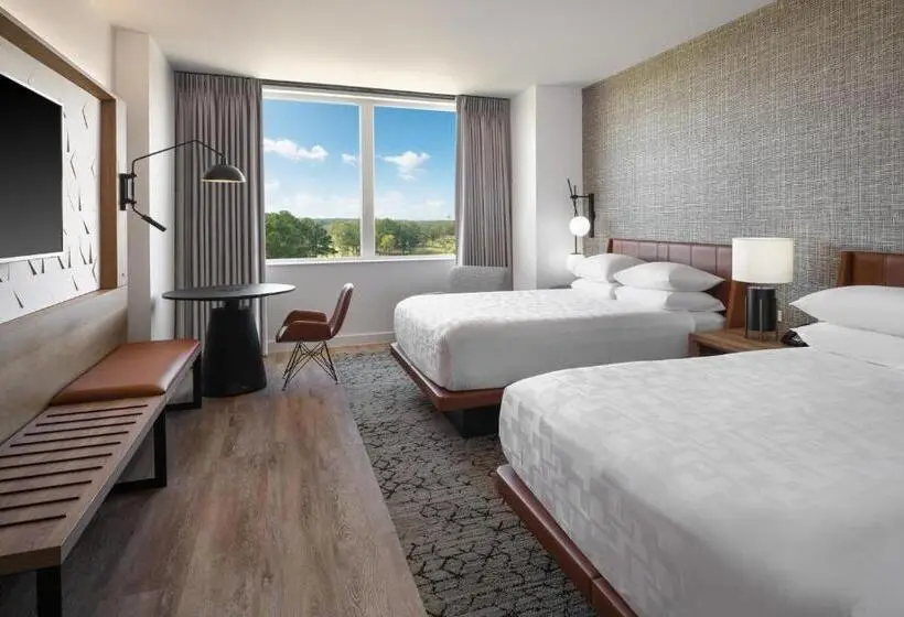 クイーンサイズベッドのクラシックルーム, Sheraton Flowood The Refuge Hotel & Conference Center