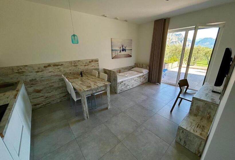 テラス付き1ベッドルームアパートメント, Residence Malcesine Active&family