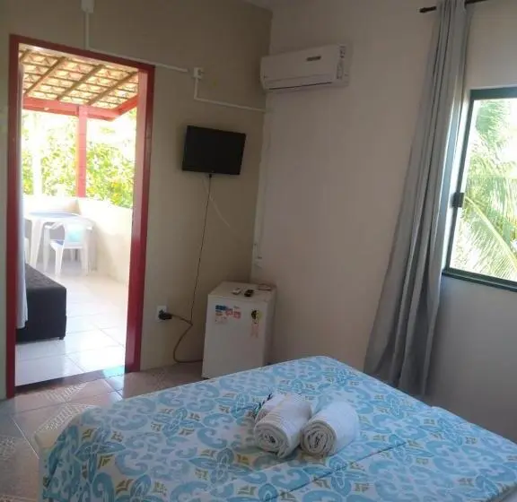 Standard-huone Parveke, Pousada Caribe Itacimirim