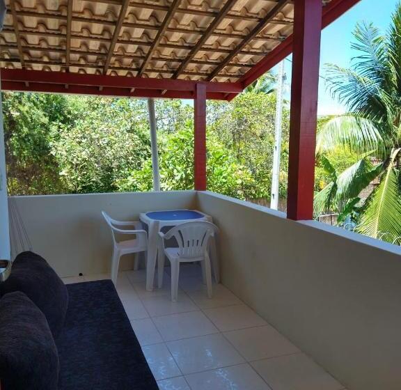 غرفة قياسية مزوَّدة بشُرفة, Pousada Caribe Itacimirim