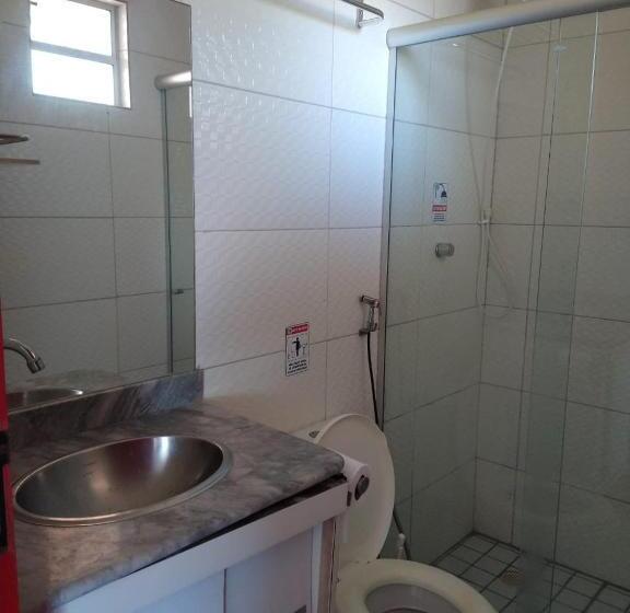 غرفة قياسية مزوَّدة بشُرفة, Pousada Caribe Itacimirim