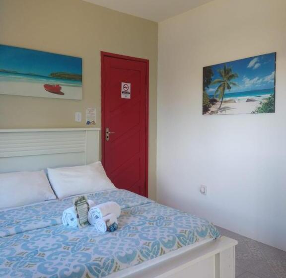 غرفة قياسية مزوَّدة بشُرفة, Pousada Caribe Itacimirim