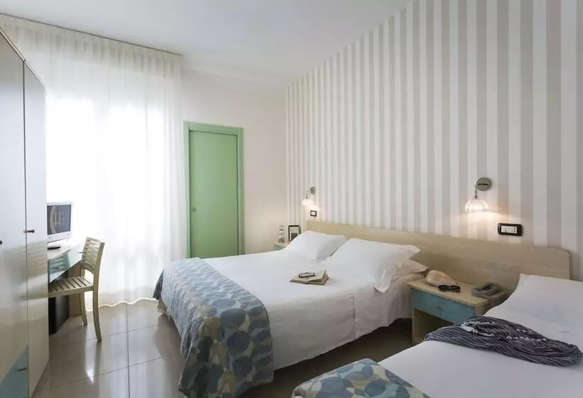 اتاق استاندارد چهار تخته, Calypso Rimini Marina Centro