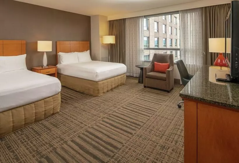 Standard-huone 2 Parivuodetta, Hilton Vancouver Washington