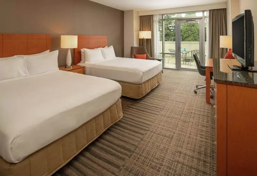 Standard-huone 2 Parivuodetta, Hilton Vancouver Washington