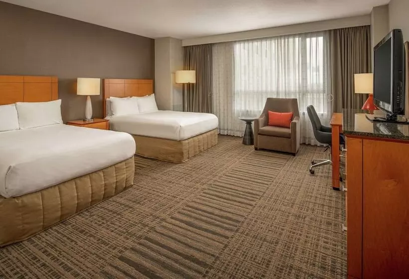 Standard-huone 2 Parivuodetta, Hilton Vancouver Washington