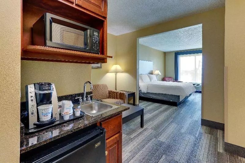 キングサイズベッドのスイートルーム, Holiday Inn Express Hotel & Suites Richmond, An Ihg