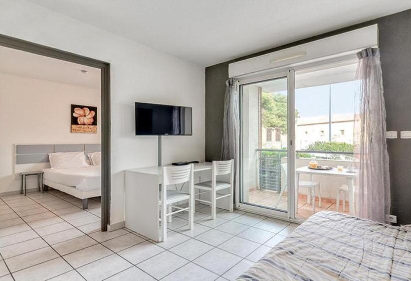 Апартаменты 2 Спальни, Residence Le Fonsérane   Vacancéole