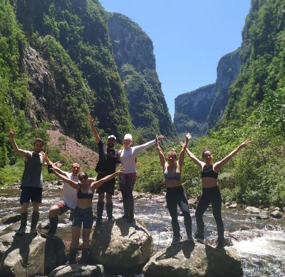 베이직 3인 룸, Itaimbezinho Hostel Santa Catarina