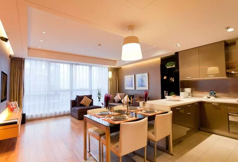 Executive-huoneisto 1 Makuuhuone, Ascott Raffles City Beijing
