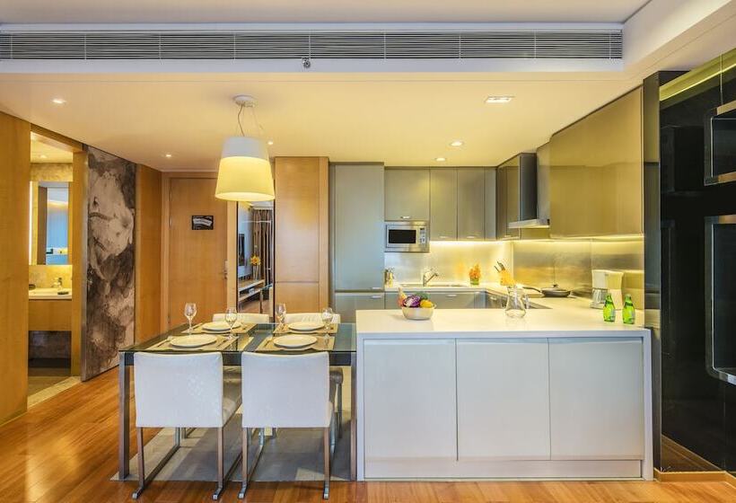 Апартаменты Премиум 1 Спальня, Ascott Raffles City Beijing