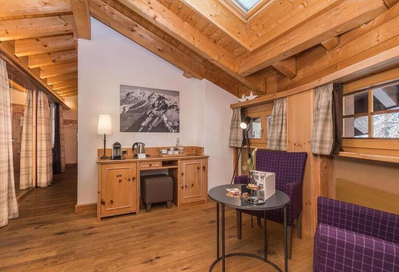 جناح مزوَّد بشرفة, Bella Vista Zermatt