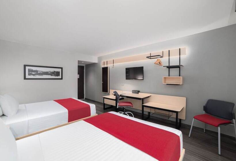 ２ダブルベッドのスタンダードルーム, City Express By Marriott Silao Aeropuerto