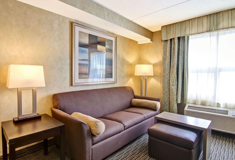 带按摩浴盆的套房, Homewood Suites By Hilton Toronto Markham