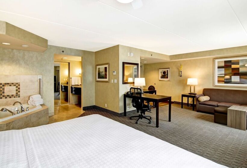 带按摩浴盆的套房, Homewood Suites By Hilton Toronto Markham