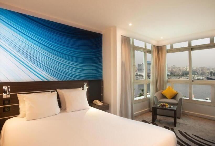 Superior suite with river view, Novotel Cairo El Borg