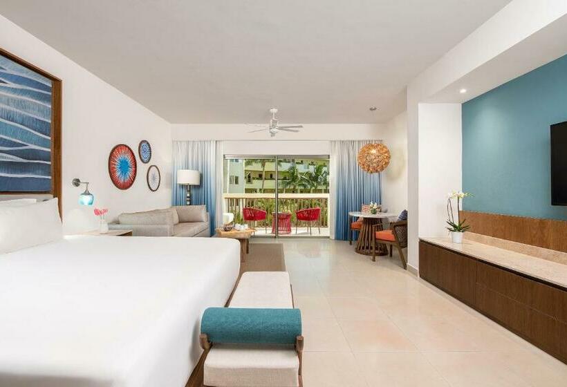 Junior Suite met Kingsize Bed, Hyatt Ziva Riviera Cancun Allinclusive