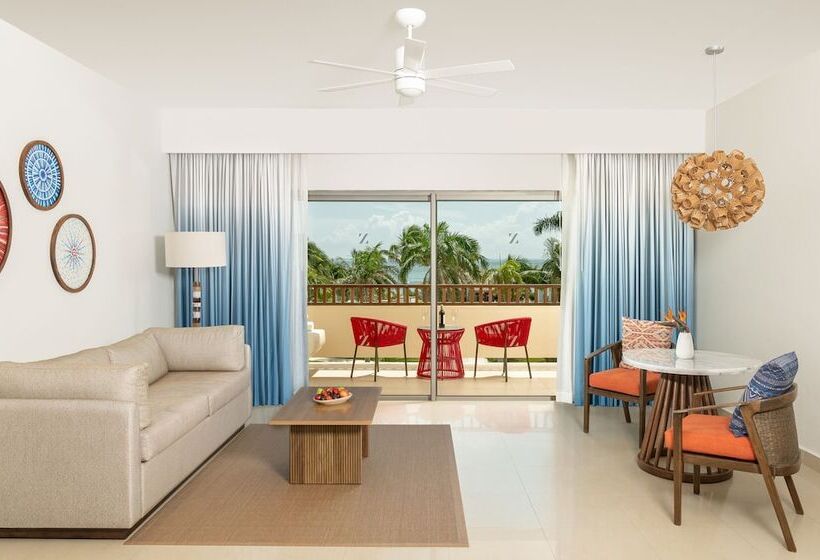 Junior Suite met Uitzicht op Zee, Hyatt Ziva Riviera Cancun Allinclusive