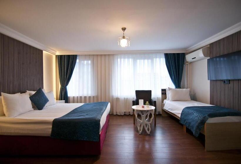 اتاق لوکس سه تخته, Genius Hotel Istanbul