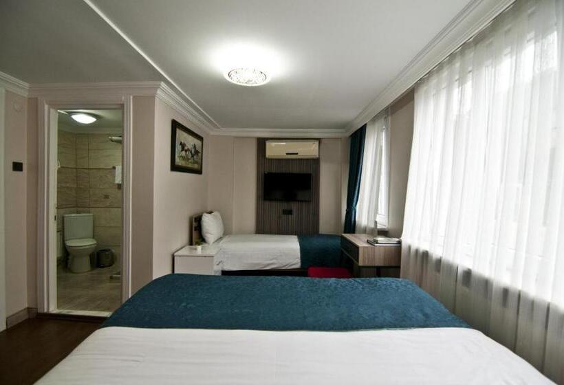 اتاق لوکس سه تخته, Genius Hotel Istanbul